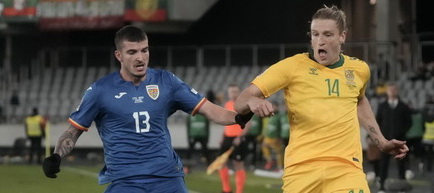 Liga Naţiunilor - Liga C - Grupa 2: Lituania - România 1-2